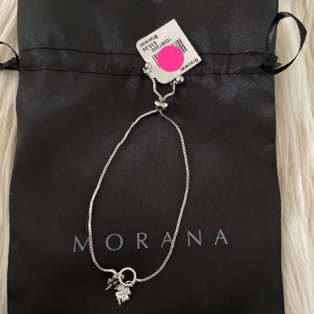 White Gold Plated Bracelet